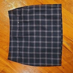 Plaid skirt